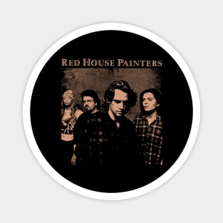 Classic Red House Painters Magnet